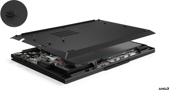 Lenovo ThinkPad T16 G5 (AMD), Black, Ryzen AI 7 PRO 450, 32GB RAM, 1TB SSD, EU