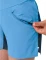 Vaude Scopi Shorty III Hose kurz blue jay (Damen) Vorschaubild