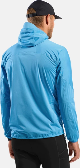Odlo Waterproof X-Alp Performance Knit Laufjacke azure blue (Herren)