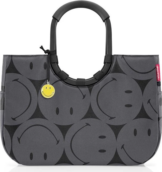 Reisenthel Loopshopper L smiley grey