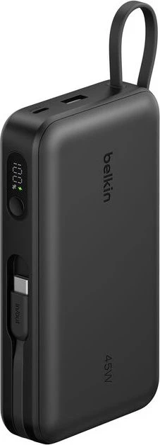 Belkin UltraCharge Powerbank mit integriertem Kabel (36 cm) 20K schwarz