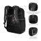 Wenger Cosmic 17" Laptop-Rucksack, schwarz Vorschaubild