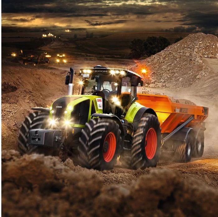 Ravensburger Puzzle Claas: Axion, Lexion, Xerion
