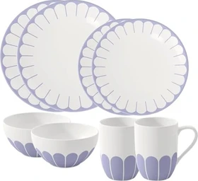 Villeroy & Boch Fleur Bleu Starter Kombiservice, 8-tlg.