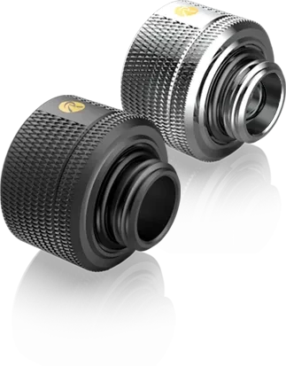 Raijintek Pelias D161806 Fitting G1/4" 16mm, silber, 6er-Pack
