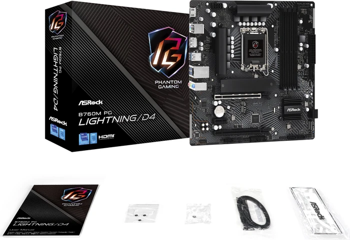 ASRock B760M PG Lightning/D4 (Intel 1700)