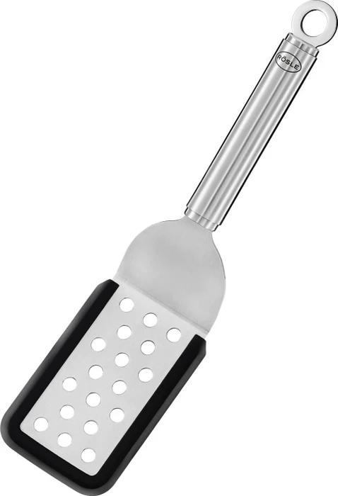 Rösle Sandwich-Palette gekröpft mit Silikonrand gelocht 26.5cm
