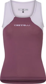 Castelli Sole Top Trikot ärmellos deep purple/purple mist (Damen)