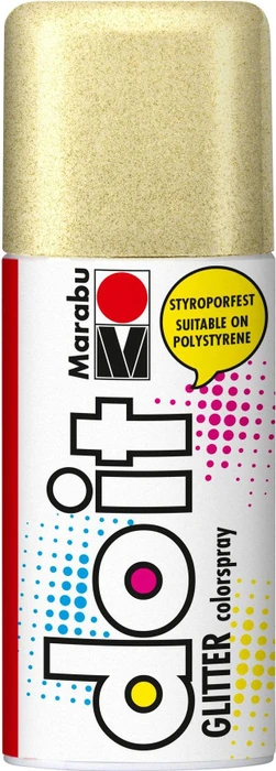 Marabu Do It Colorspray Glitter, gold, 150ml (21075006584)