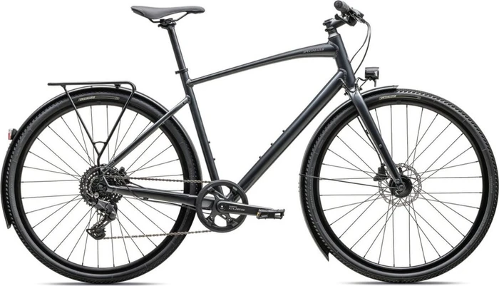 Specialized Sirrus X 2.0 EQ gloss black liquid metal/ashen grey reflective Modell 2025