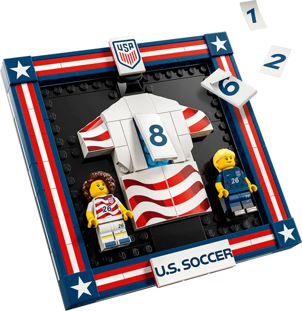 LEGO Editions - Trikot der US-Fußballnationalmannschaft 2026