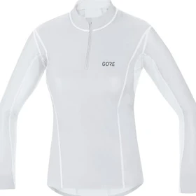 Gore Wear Gore Windstopper Base Layer Thermo Funktionsshirt langarm light grey/white (Damen)