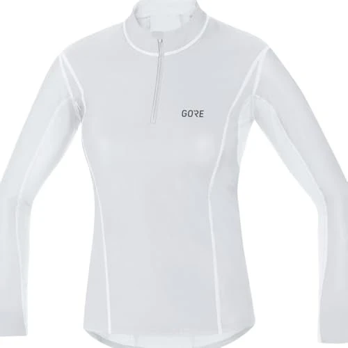 Gore Wear Gore Windstopper Base Layer Thermo Funktionsshirt langarm light grey/white (Damen)