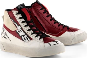 Alpinestars Stella Stated Flair Motorradschuh weiß/rot