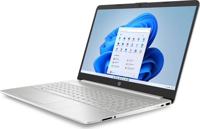 HP 15s-fq5657ng, Natural Silver, Core i5-1235U, 8GB RAM, 512GB SSD, DE