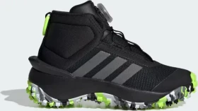 adidas FortaTrail core black/iron metallic/lucid lemon (Junior)