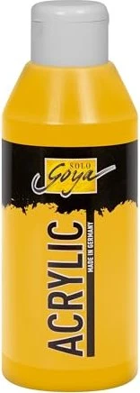 Kreul Solo Goya Acrylic Acrylfarbe, lichter ocker, 250ml