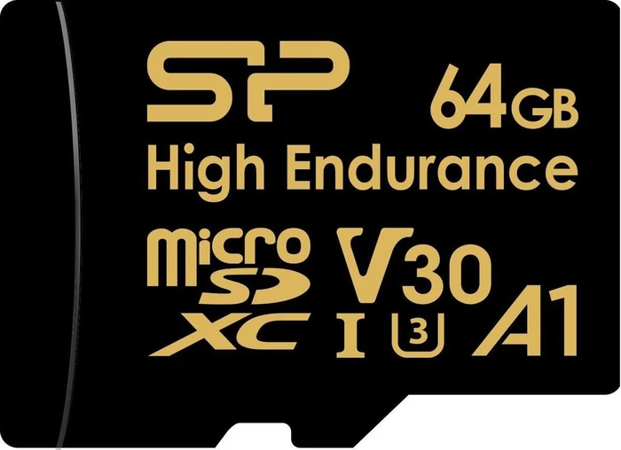 Silicon Power High Endurance Golden Series, microSD UHS-I U3, A1, V30