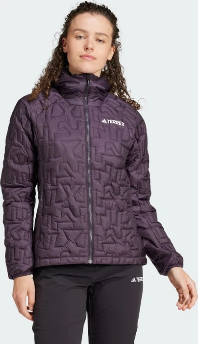 adidas Terrex Xperior PrimaLoft Loose Fill Hooded Isolation Funktionsjacke aurora black (Damen)