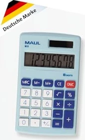 Maul M 8 Taschenrechner, hellblau