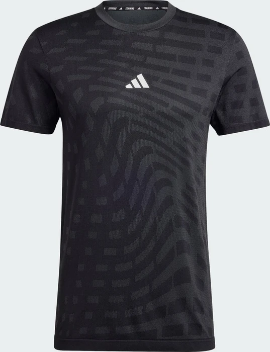 adidas Gym+ Training Seamless Funktionsshirt kurzarm black/grey six (Herren)
