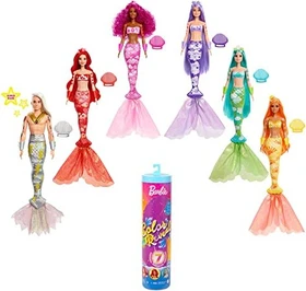 Mattel Barbie - Color Reveal Meerjungfrauen Serie 1