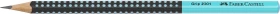 Faber-Castell Two Tone Grip 2001 Bleistift HB graphit, schwarz/türkis