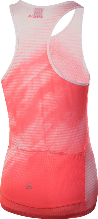 Löffler Bike Racerback Top Aero Trikot ärmellos sunrise (Damen)