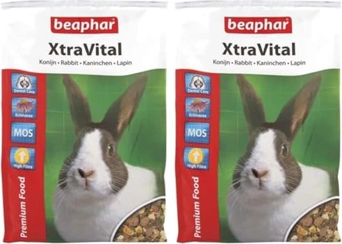 beaphar XtraVital Kaninchen Futter, 2.50kg