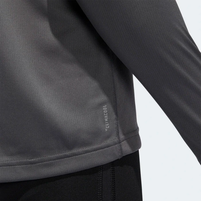adidas Own The Run Laufshirt langarm grey six (Herren)