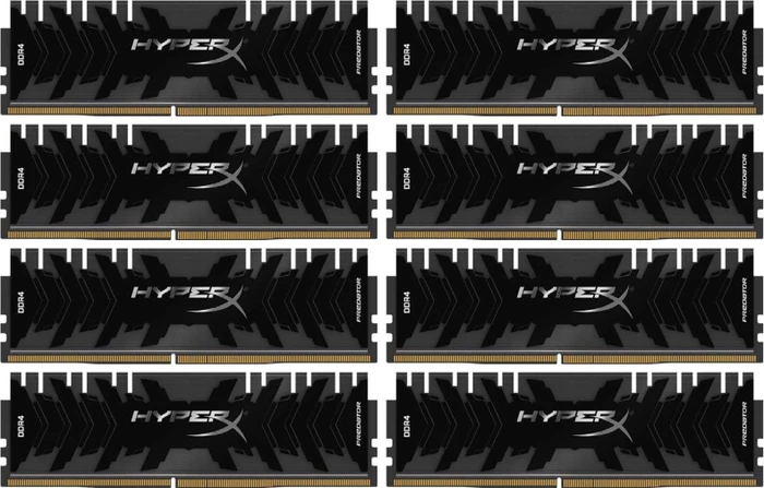 Kingston HyperX Predator UDIMM 128GB Kit, DDR4-3000, CL15-17-17, 2RX8