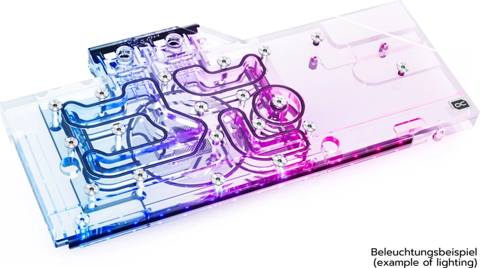 Alphacool Eisblock Aurora Acryl GPX-A AMD Radeon RX 6800XT/6900XT Gaming OC mit Backplate