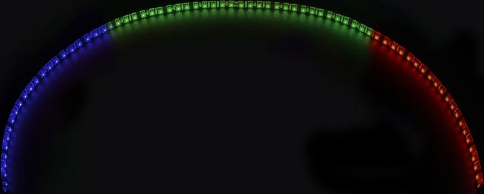 Phobya LED-Flexlight HighDensity, RGB beleuchtet, 60cm