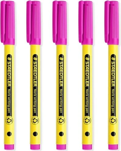 Staedtler Noris writing pen 307 0.3mm rot/violett/blau/grün/schwarz, 5er-Pack