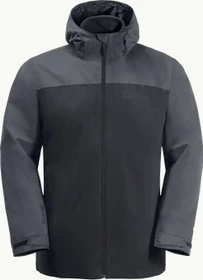 Jack Wolfskin Taubenberg 3in1 Funktionsjacke phantom (Herren)