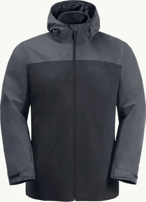 Jack Wolfskin Taubenberg 3in1 Funktionsjacke phantom (Herren)