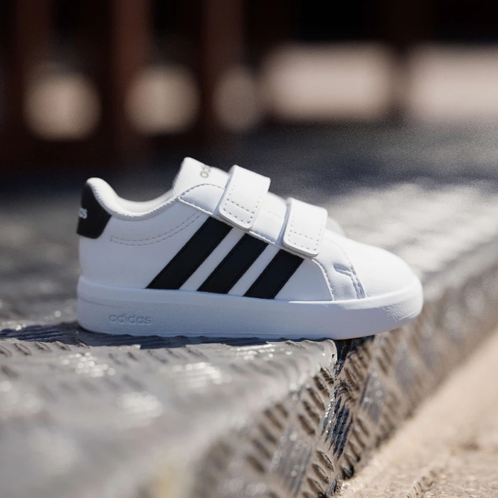 adidas Grand Court 3.0 cloud white/core black (Junior)