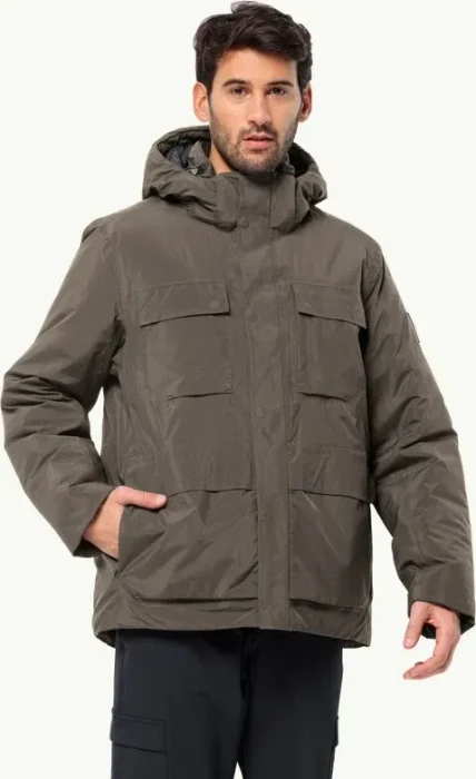 Jack Wolfskin Textor Utility Funktionsjacke cold coffee (Herren)