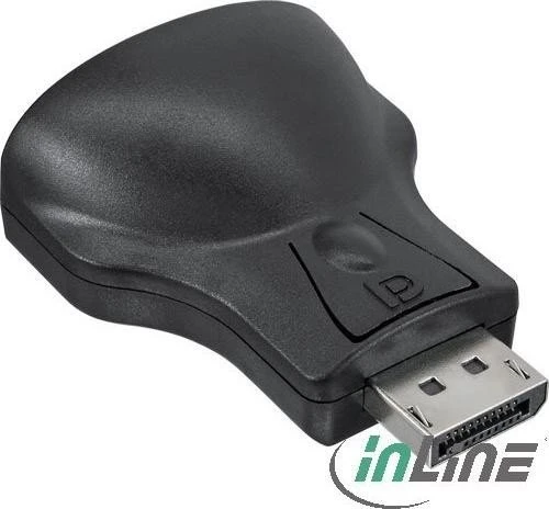 InLine DisplayPort [Stecker] auf DVI-D [Buchse] Adapter gerade