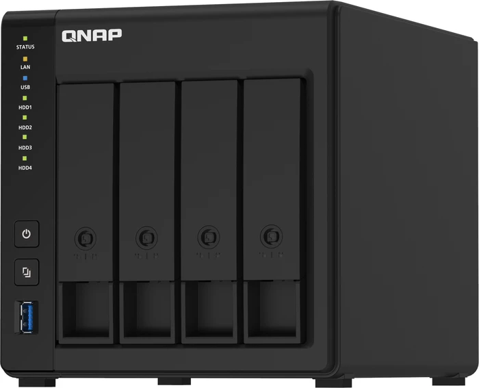 QNAP Turbo Station TS-451D2-2G, 2GB RAM, 2x RJ-45 1000Base-T, 4x USB 3.0