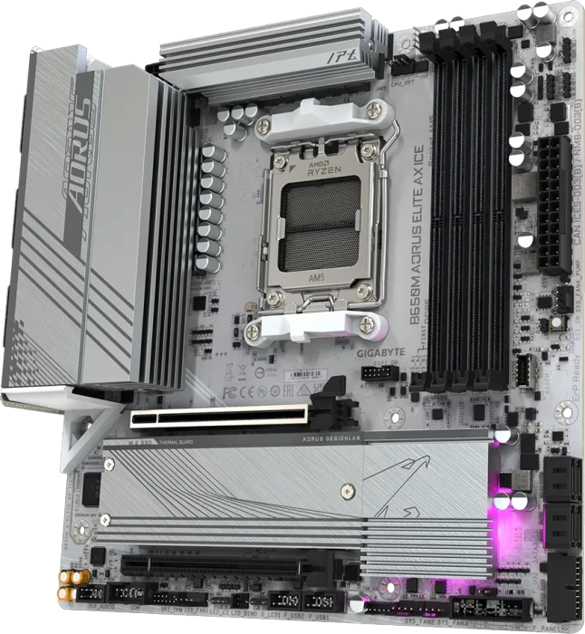 GIGABYTE B650M AORUS Elite AX ICE (AMD AM5)