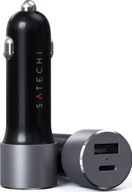 Satechi 72W USB-C PD Car Charger Adapter grau