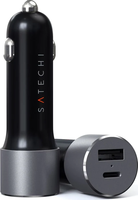 Satechi 72W USB-C PD Car Charger Adapter grau