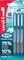 Uni-Ball Eye Ocean Care 0.5 Tintenroller (Mine) blau, 3er-Pack, Blister Vorschaubild