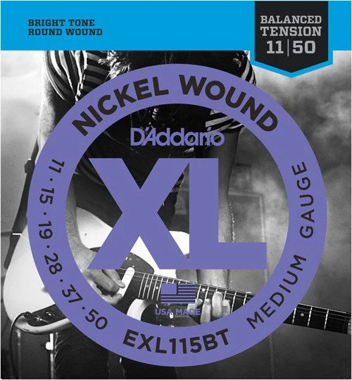 D'Addario XL Nickel Wound Balanced Tension Medium