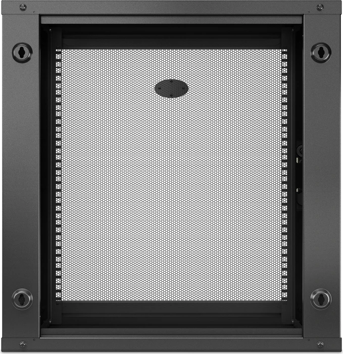 APC NetShelter WX 19" Wandgehäuse 12HE, Gitternetztür, schwarz, 400mm tief