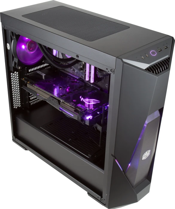 Cooler Master MasterBox K500, schwarz, Glasfenster