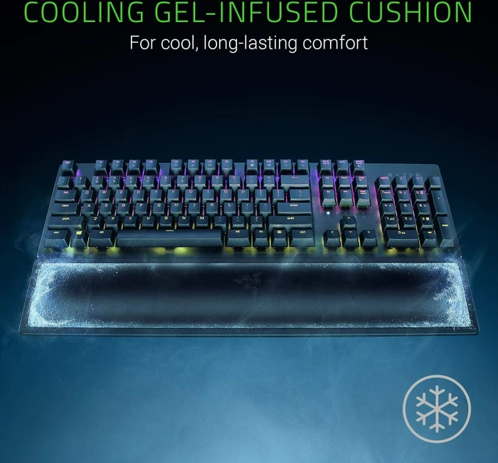 Razer Ergonomic Wrist Rest Pro for Full-sized Keyboards, schwarz