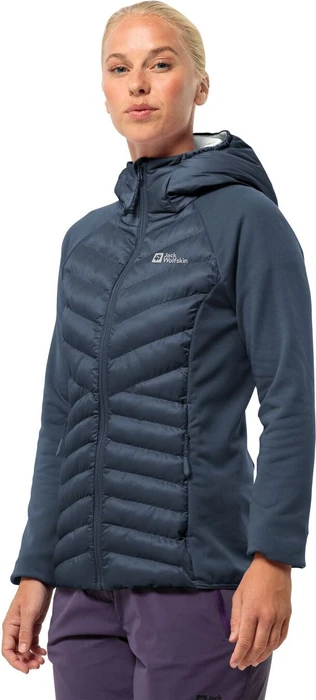 Jack Wolfskin Routeburn Pro Hybrid Jacke midnight sky (Damen)
