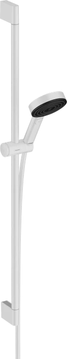 Hansgrohe Pulsify Select S Brauseset 105 3jet Relaxation EcoSmart mit Brausestange 90cm mattweiß
